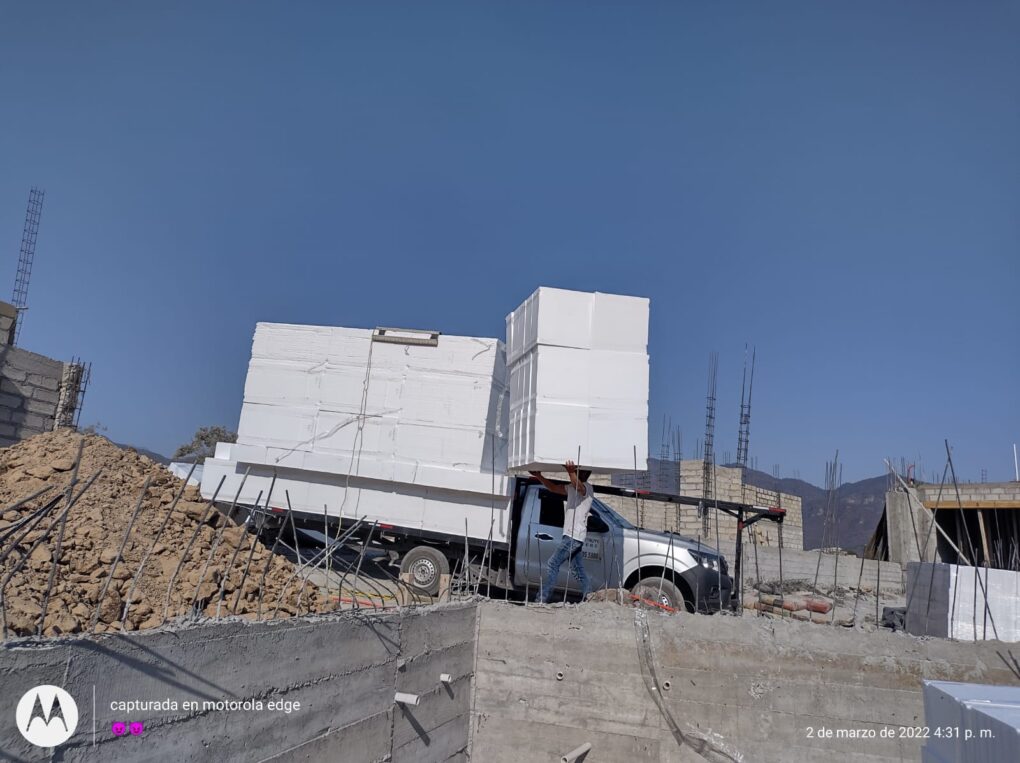 Casetón - ejemplo de instalación