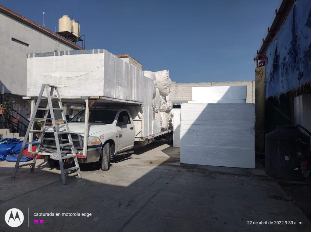 Block de unicel o poliestireno