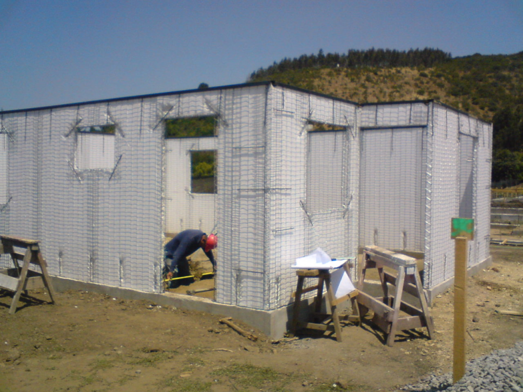 Panel W Covintec aplicado en muros y losas